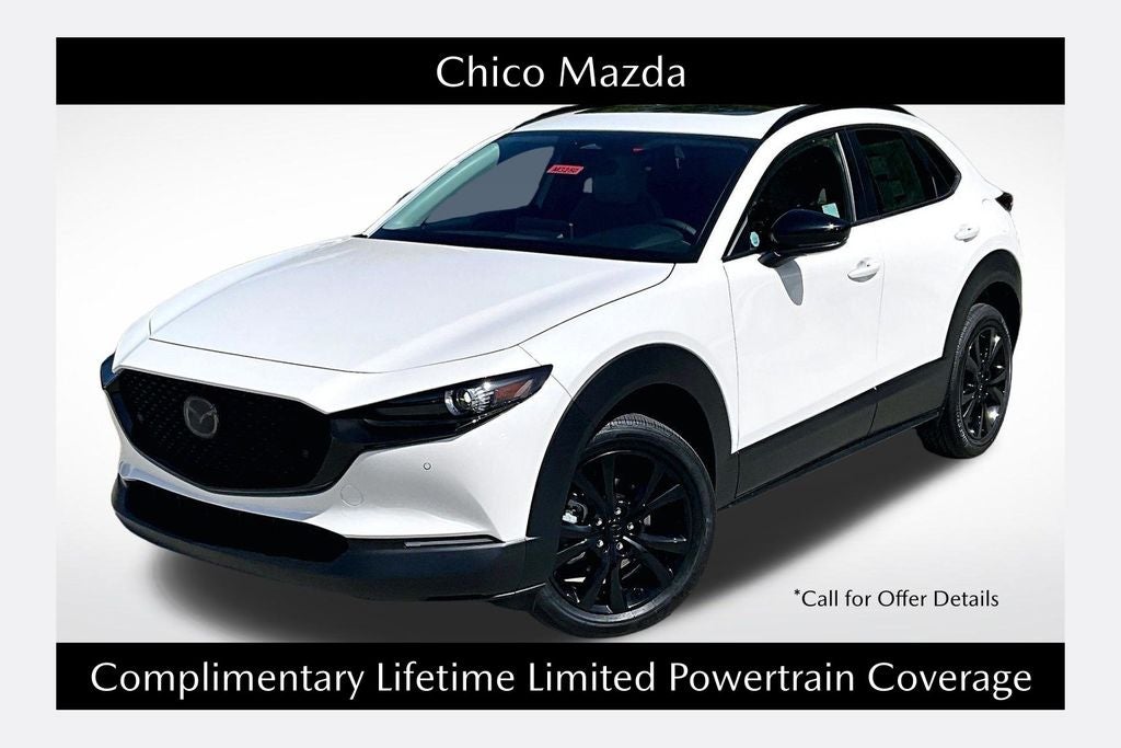 2026 Mazda Mazda CX-30 2.5 S Aire Edition in Snowflake White Pearl — front three-quarter view
