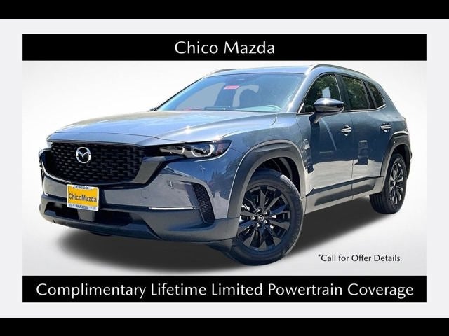 2026 Mazda Mazda CX-50 2.5 S Select AWD in Polymetal Gray Metallic — front three-quarter view