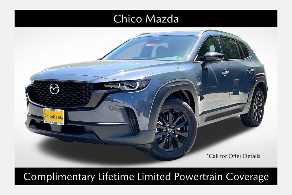 2026 Mazda Mazda CX-50 2.5 S Select AWD in Polymetal Gray Metallic — front three-quarter view