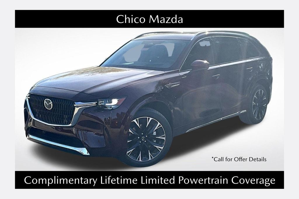 2026 Mazda Mazda CX-90 3.3 Turbo S Premium Plus AWD in Artisan Red Premium — front three-quarter view