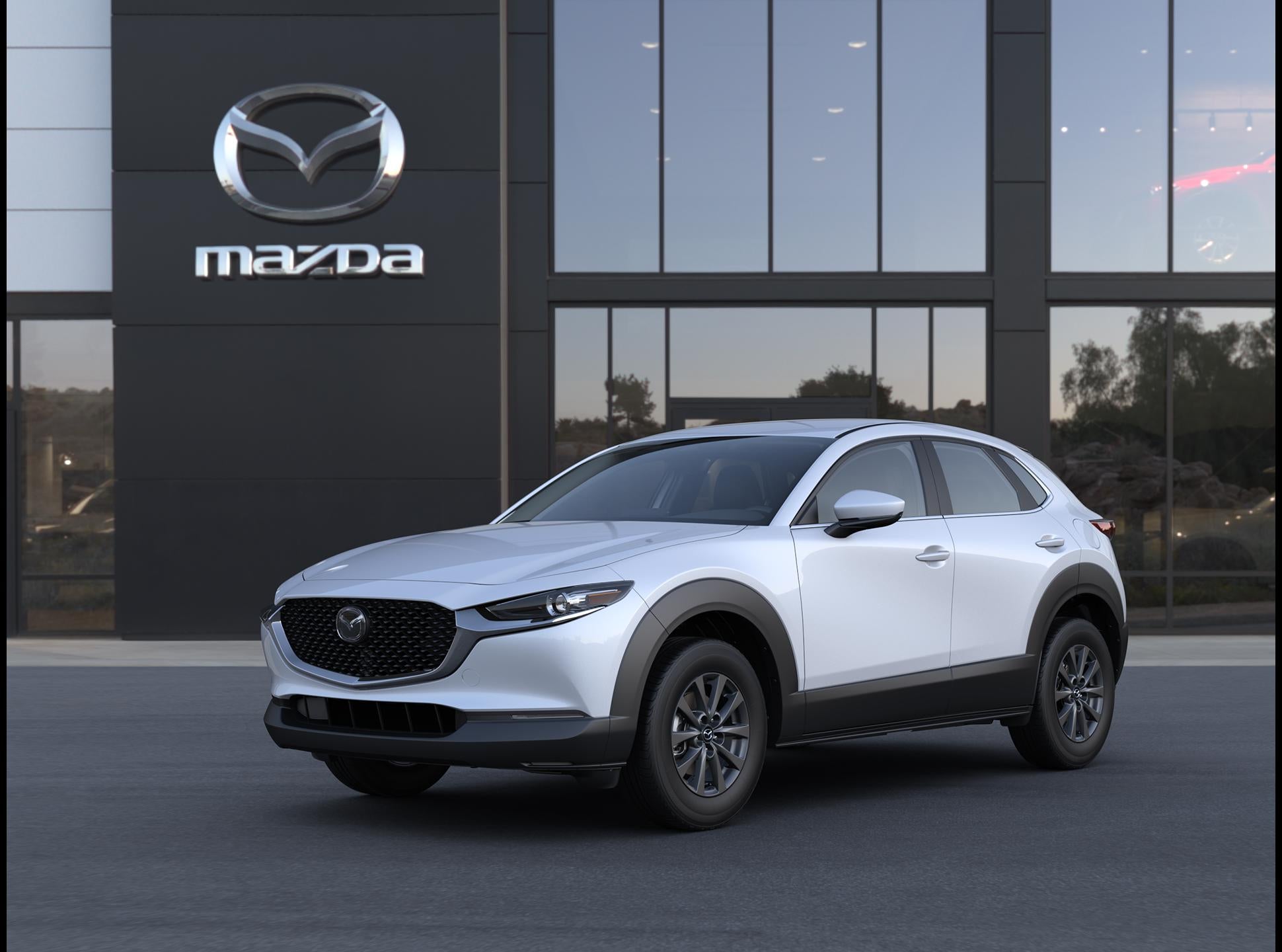 2026 Mazda Mazda CX-30 2.5 S AWD in Snowflake White Pearl — front three-quarter view